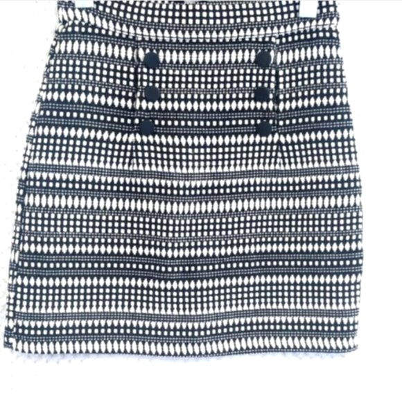 Dotti Dresses & Skirts - SALE! Size 6 Boucle Pencil Mini skirt black & white